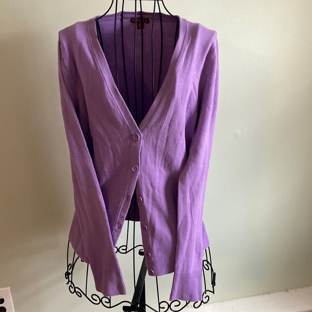 Lavender cardigan